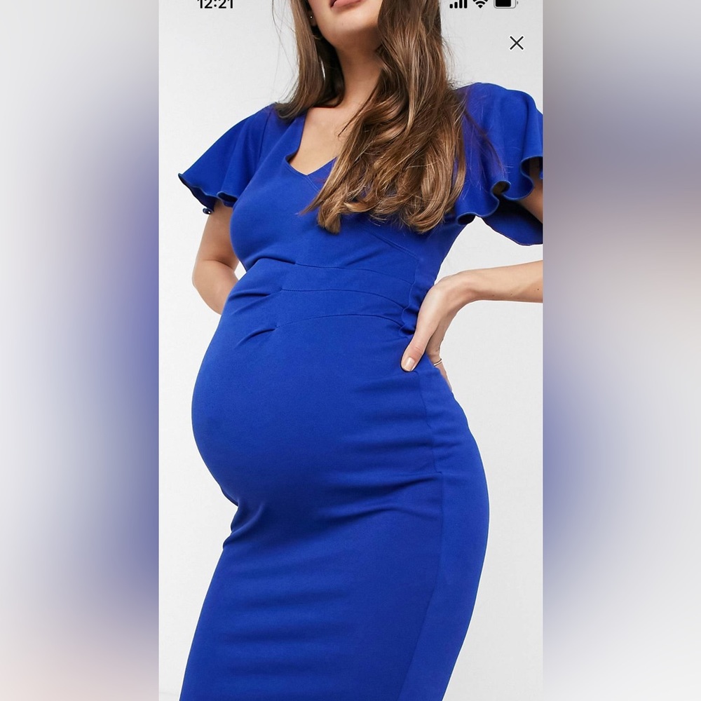 NWT Maternity MIdi Dress
